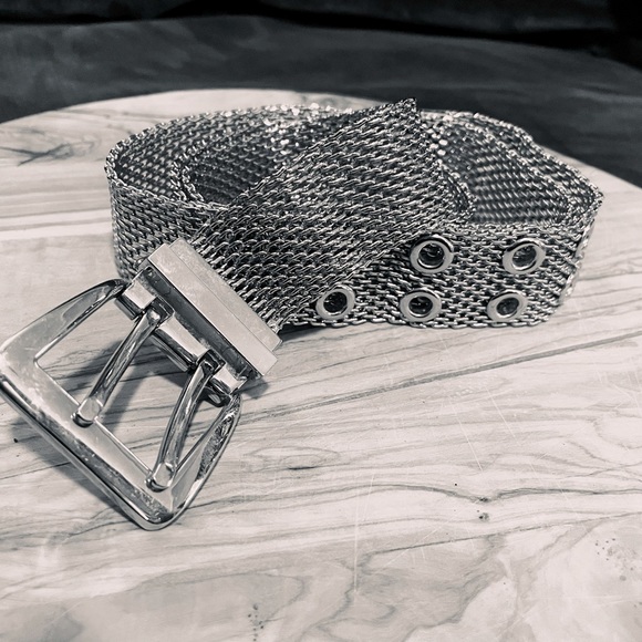 90s Vintage Metal belt - Picture 1 of 3